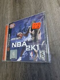 NBA 2K1 (Sega Dreamcast, 2000) - New Factory Sealed