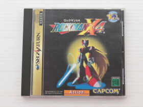 Rockman/Megaman X4 Sega Saturn JP GAME. 9000019868470
