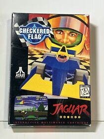 Checkered Flag (Atari Jaguar) Complete W Manual
