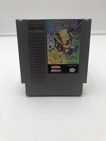 Nintendo NES The Simpsons Bart vs The World 1985 Made in the USA Cartridge