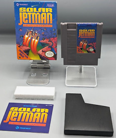 Complete In Box SOLAR JETMAN Nintendo Video Game ~ 1980's Vintage NES - Clean!