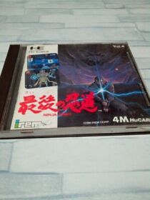 PC Engine CoreGrafx Ninja Spirit Japan NEC Hu-Card game Used from JAPAN