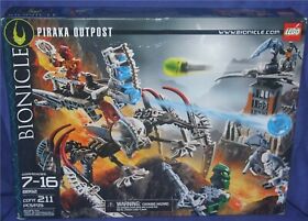 Lego Bionicle Piraka Outpost Set 8892 New 211 pieces Factory Sealed 2006