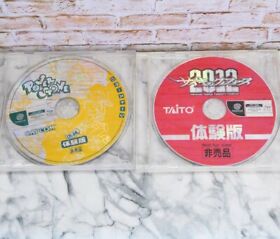 Power Stone & Psychic Force 2012 Trial Ver. Sega Dreamcast DC Good Japan Import