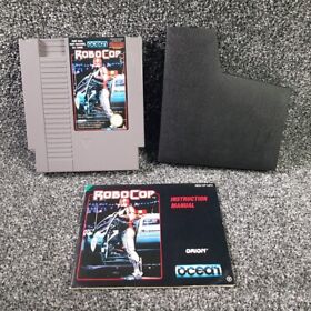 RoboCop - Nintendo NES Game - Cartridge & Manual - PAL