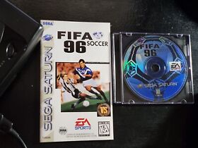 FIFA Soccer 96 Sega Saturn USA Disc and Manual No Case