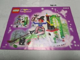 LEGO 5804 Belville Notice Instruction Witch's Cottage Witch 