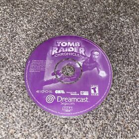 TESTED - Tomb Raider: Chronicles Sega Dreamcast - Disc Only - FREE SHIPPING