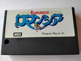 Romancia dragon slayer Jr. MSX MSX2 Game Cartridge only Japan tested-c0414-