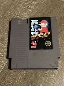Wrecking Crew (Nintendo NES) auténtico probado