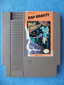 THE ADVENTURES OF RAD GRAVITY NINTENDO NES 1990 TESTED ACTUAL PICTURE ACCEPTABLE