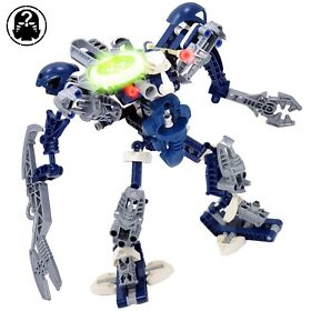Lego Bionicle - 8623 - Titan Warrior Krekka - Metru Nui Complete Retired Set