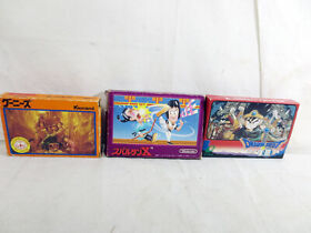 FC Famicom FC Goonies Spartan X Dragon Quest III Nintendo Famicom Japan w/Box