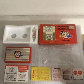 gamewatch Game Watch Mickey Donald Close To Contents Japan