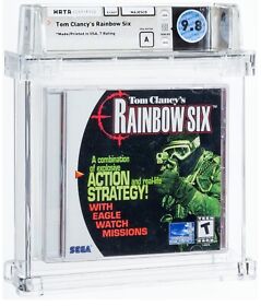 Tom Clancy´s Rainbow Six Sega Dreamcast Englisch USA Version SEALED WATA 9.8 A