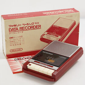 Nintendo Cassette Data Recorder HVC-008 For Family Basic Famicom JAPAN Game 1501