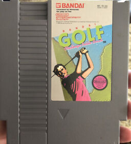 Bandai Golf: Challenge NES *Authentic/Cleaned/Tested*