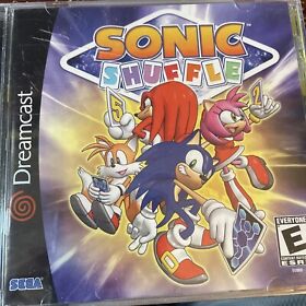 Sega Dreamcast Sonic Shuffle Rated E 2000 New Sealed Tails Knuckles