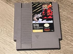 Romance of the Three Kingdoms Nintendo Nes Cleaned & Tested Authentic