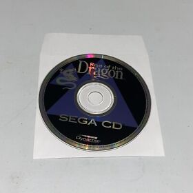 Rise of the Dragon (Sega CD Authentic Disc Only & Fully Teste