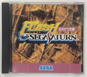 Ss Flash Sega Saturn Ochikaduki Edition Software With Box
