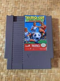 Tecmo Cup Soccer for Nintendo NES Cart Great Shape Authentic