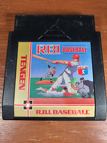 R.B.I. Cartucho de béisbol: Tengen (Nintendo NES, 1988) solo probado + funcional