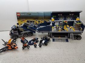 ❤️LEGO Agents 8635 Mission 6 Mobile Command Center Truck Complete Build w/ Minis