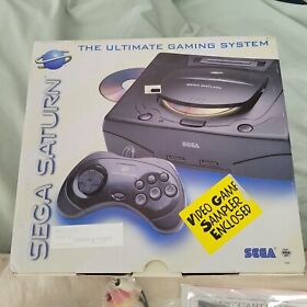 Brand New Sega Saturn System Console NEW in Box Clean Box, Smoke-free Home CIB