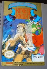 King's Knight Nintendo Entertainment System, 1989 Authentic NES Cartridge Only