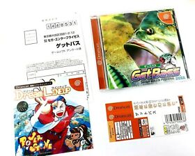 Get Bass Sega Bass Fishing Dreamcast System Japan