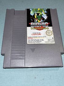 Bionic Commando | NES Nintendo | Game Cart Only- Label on Top Unsticking