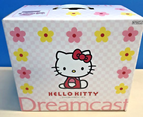SEGA Dreamcast HELLO KITTY Skeleton Pink HKT-3000 Working limited Excellent