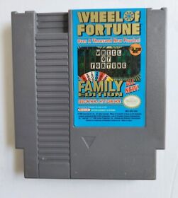 Wheel of Fortune Family Edition - Nintendo NES Game Authentic