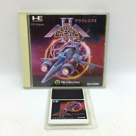 Terra Cresta 2  with Case and Manual [PC Engine Hu Card]