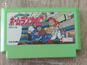 Baseball Home Run Nighter Pennant League Nintendo Nes Famicom Jap