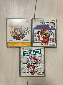 Super Mario Bros. 2 mario golf Nintendo Famicom Disk System Japanese Version