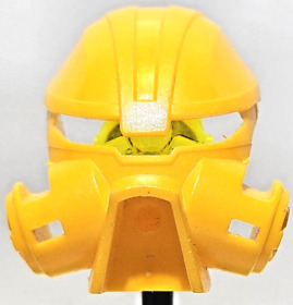 Lego Bionicle Kanohi Mask Kiril Pehkui Part 47327 Dekar 8930 Bright Light Orange