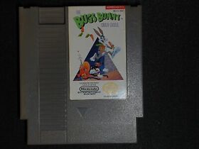 The Bugs Bunny Crazy Castle 1 Authentic Nintendo NES NRMT- game cart w manual &