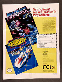 FCI Insert, MAGMAX Poster Offer, Nintendo NES, FCI-NES-US