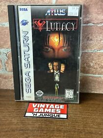 Lunacy for Sega Saturn With Games, Manual and Map & TESTED