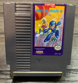 Authentic Mega Man 4 Cart Only (NES, Nintendo) Testing and Working