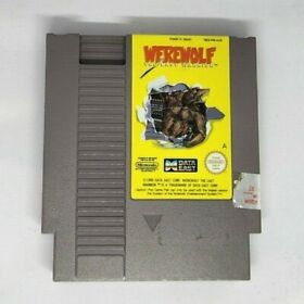 NES Nintendo Entertainment System Werewolf The Last Warrior PAL FREE SHIPPING