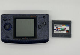 Neo Geo Pocket Color SNK Console Stone Blue w/Software Densya de GO! 2 Tested JP