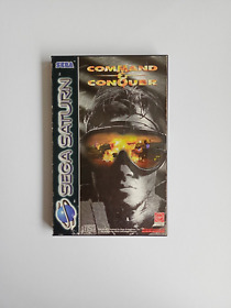 Sega Saturn command & Conquer video game old school DISK IN GOOD CONDITION
