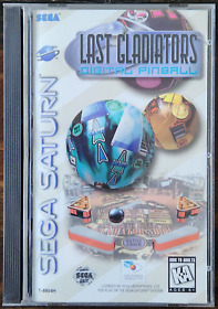 Last Gladiators: Digital Pinball (Sega Saturn System, 1996) Authentic& Complete!