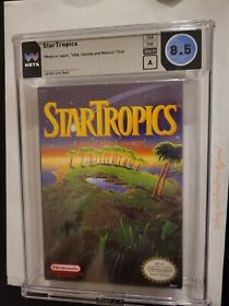Startropics (Nintendo NES, 2000) Wata 8.5 A   NOT VGA Or CGC