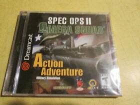 NEW DREAMCAST GAME SPEC OPS II SEALED