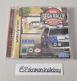SEGA Rally Championship 1995 - SEGA Saturn Game *NTSC-J - W/ Manual*