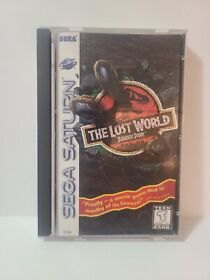 The Lost World: Jurassic Park (Sega Saturn, 1997) CIB RaRe Inserts Complete Game